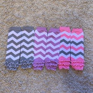 Baby Leg Warmers with Ruffles!